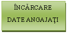 Text Box: INCARCARE
DATE ANGAJATI
