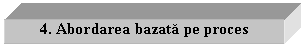 Text Box: 4. Abordarea bazata pe proces

